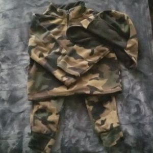 Camo Fleece Set